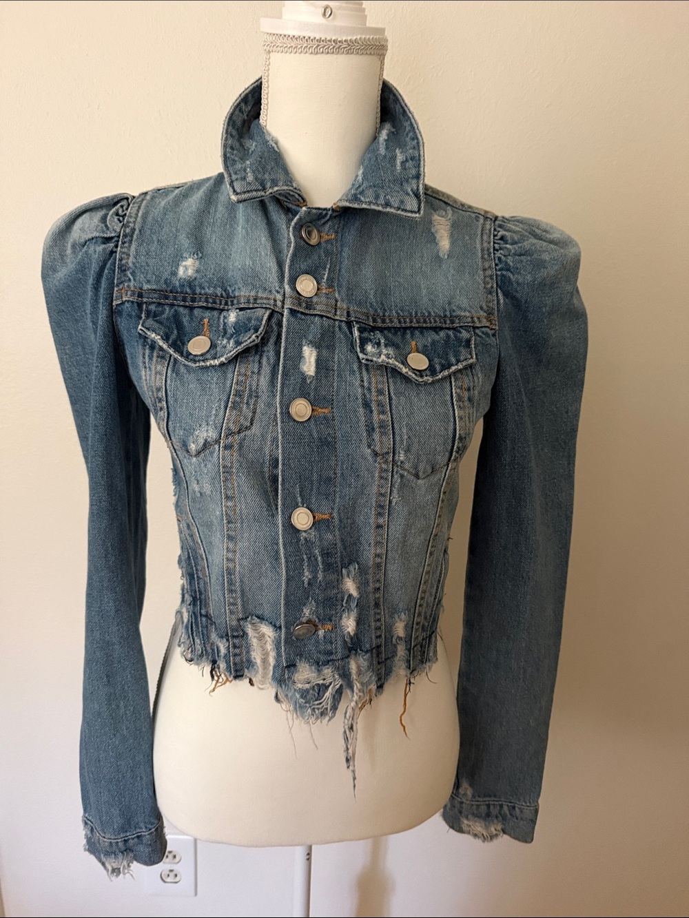 Zara TRF Collection Denim Jacket